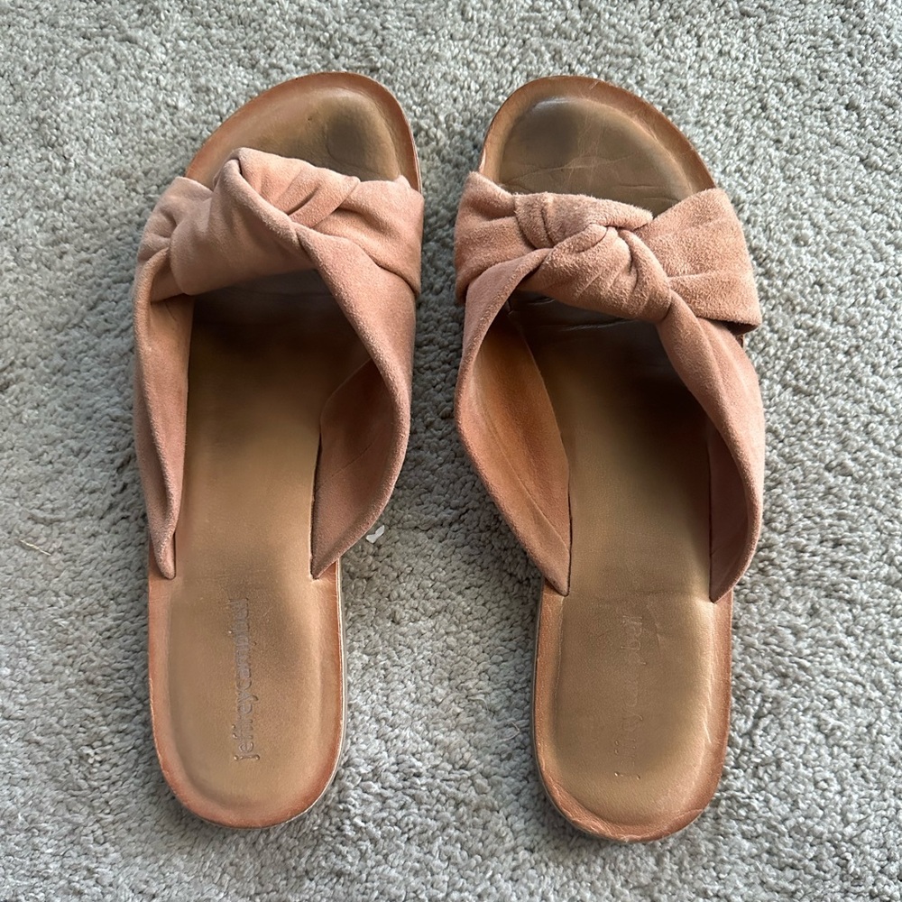 Jeffery Campbell Slide Sandal (slight pinkish tone)